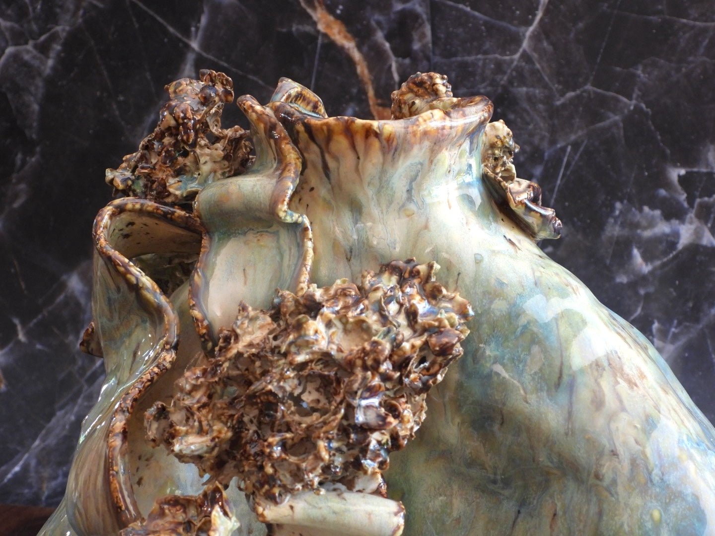 Burnt Offerings // Hydrangeas Sculptural Vase - 23 Pots