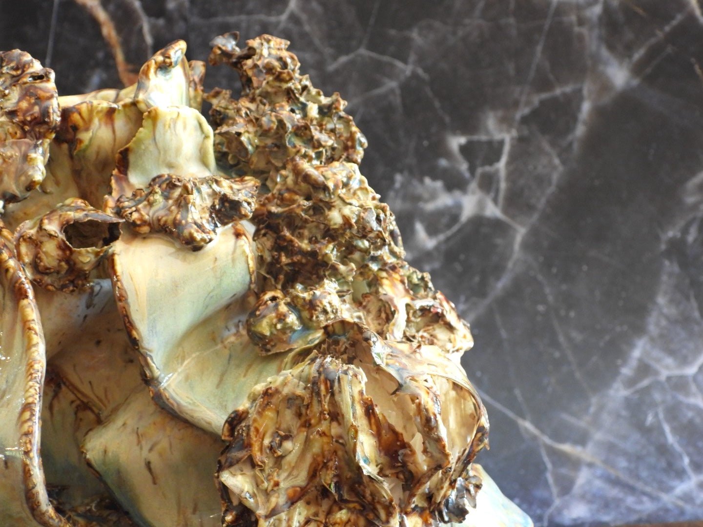 Burnt Offerings // Hydrangeas Sculptural Vase - 23 Pots