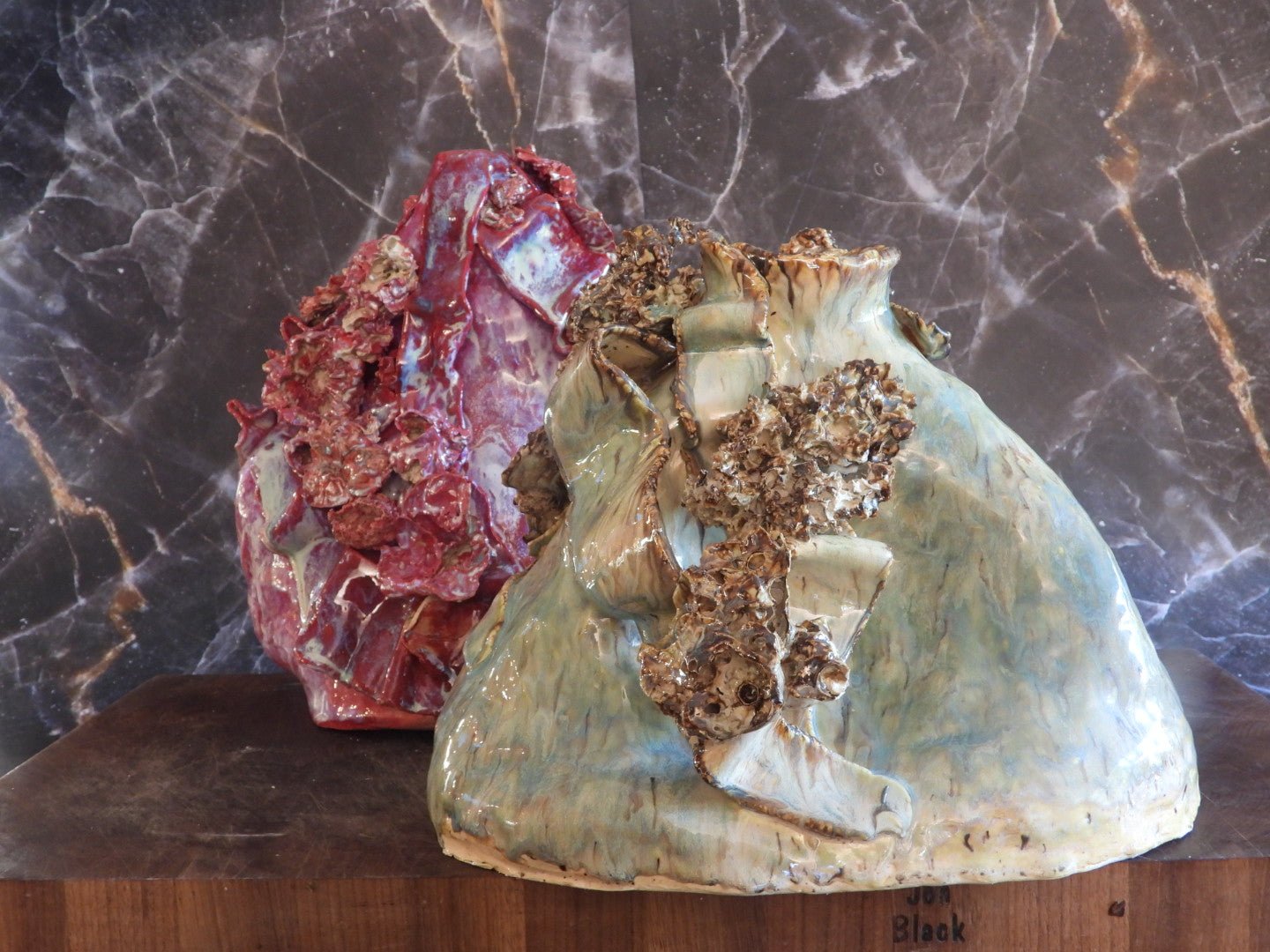 Burnt Offerings // Hydrangeas Sculptural Vase - 23 Pots