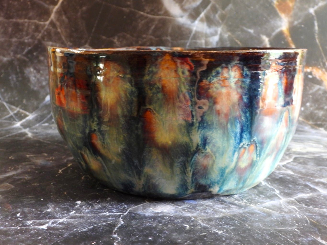 Drama Queen Ceramic Bowl // Large Handmade Bowl - 23 Pots
