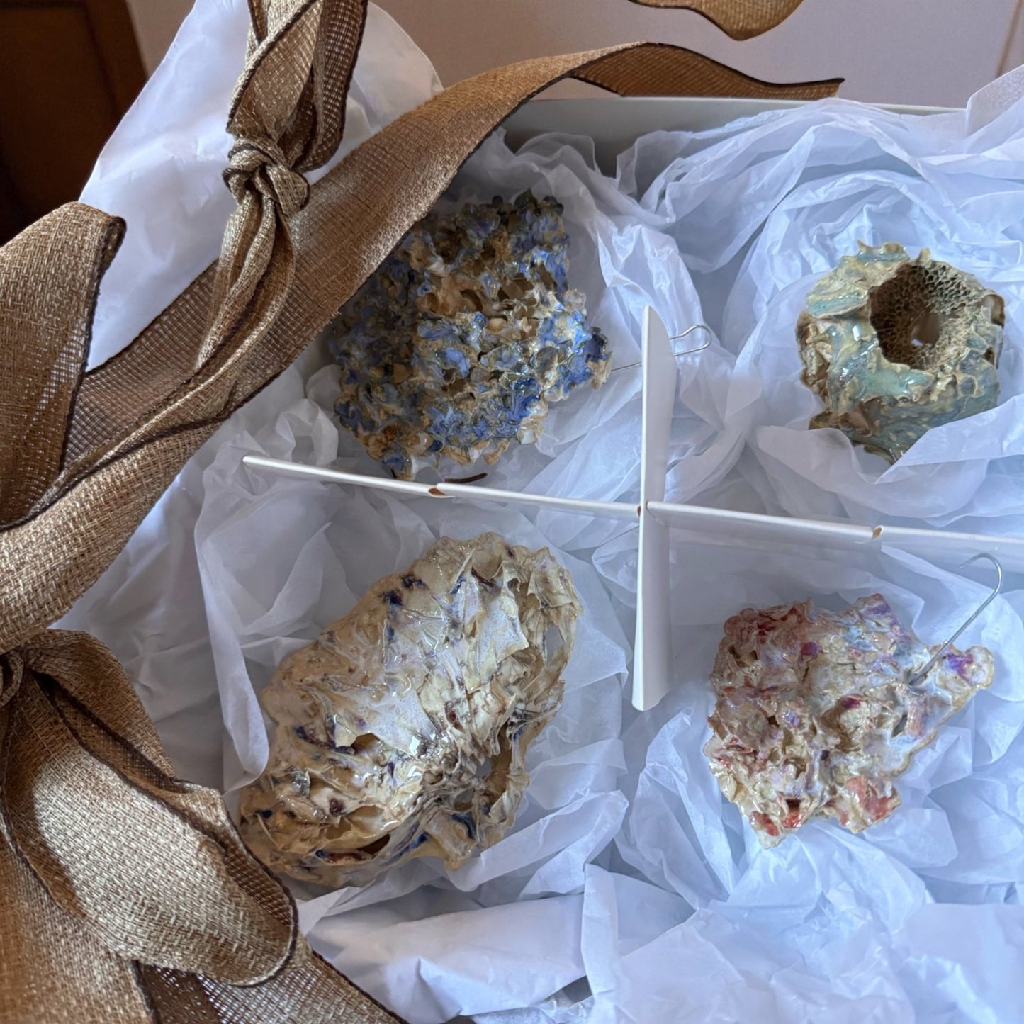 Floral Holiday Ornaments // Real Flower Designs - 23 Pots