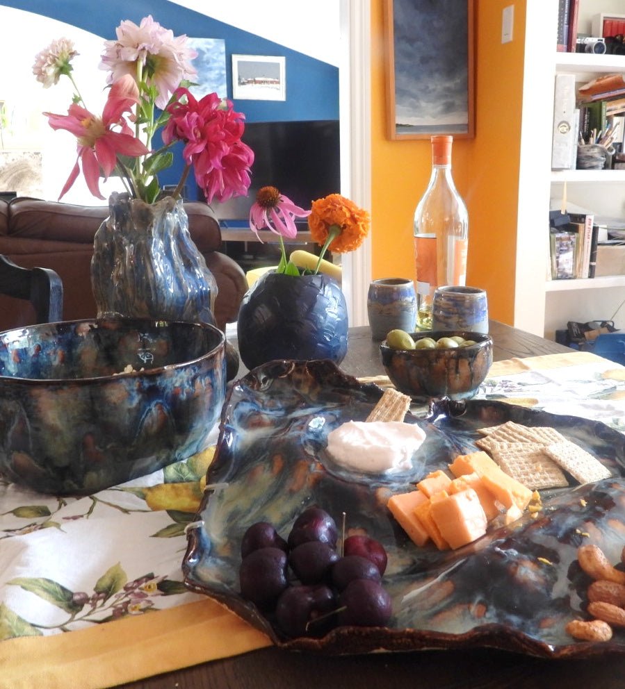 Giant Charcuterie Board // Extra Large Ceramic Platter // Handmade in Canada - 23 Pots