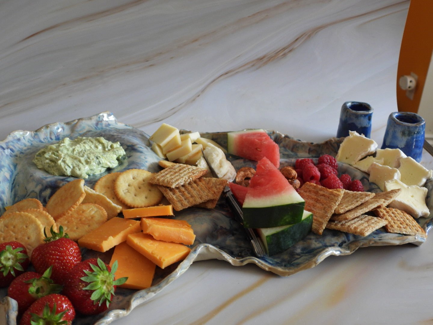 Giant Charcuterie Board // Extra Large Ceramic Platter // Handmade in Canada