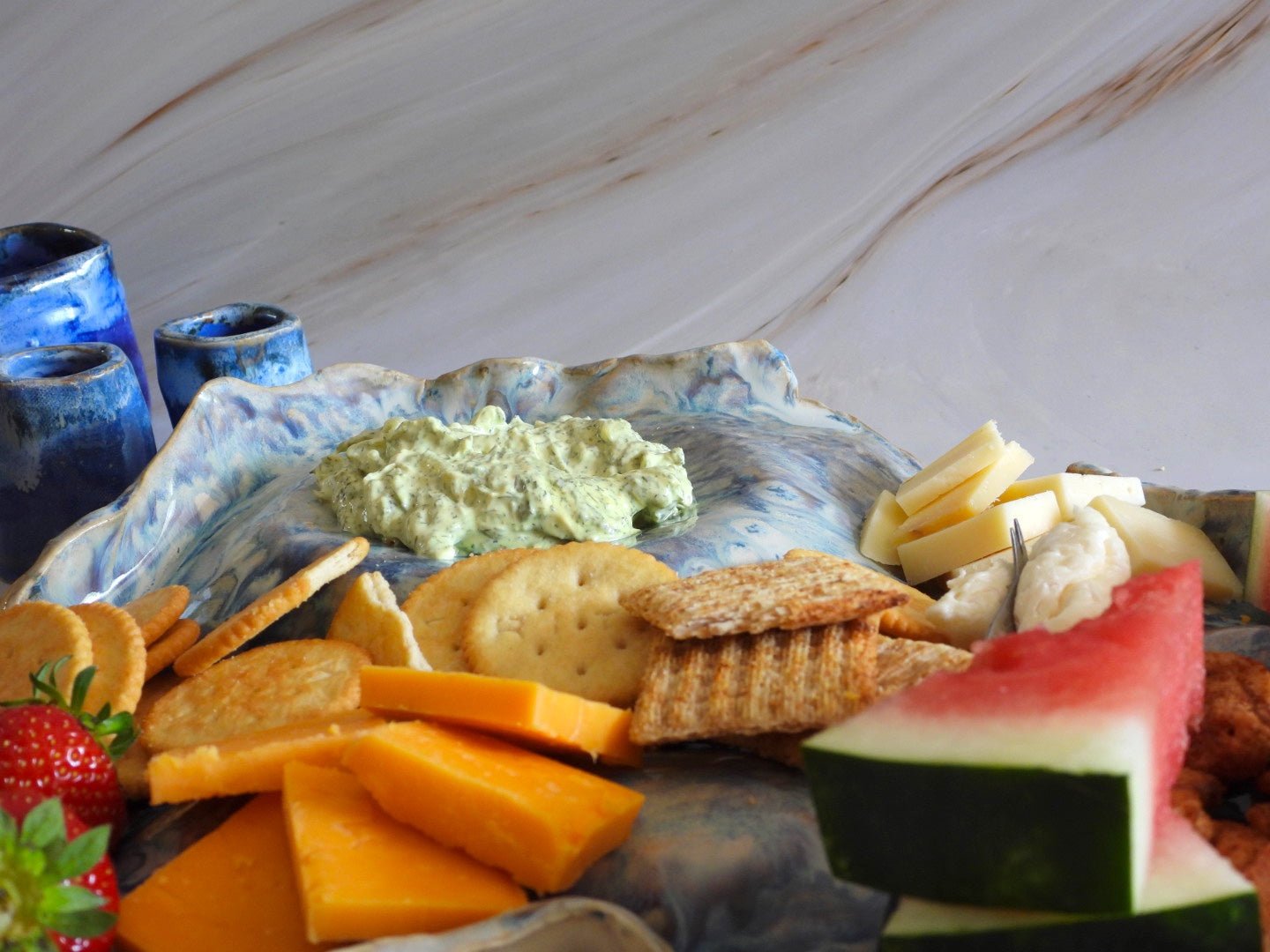 Giant Charcuterie Board // Extra Large Ceramic Platter // Handmade in Canada