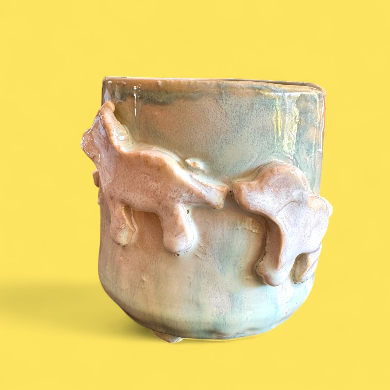 Handmade Animal Mugs // Pet Shop Mug Series - 23 Pots