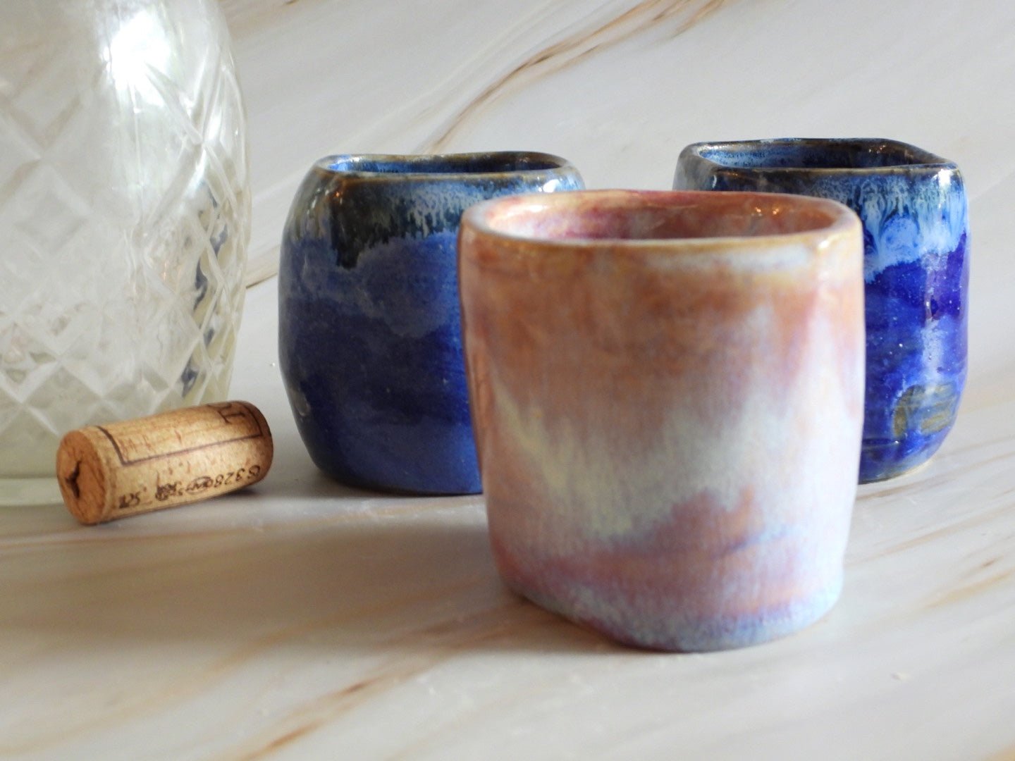 Sip Set // Ceramic Whiskey Cups for Neat or On the Rocks