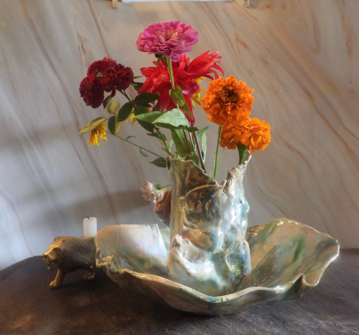 Sea Change Vase // Handmade Ceramic Vase // Pastel Pottery Vase - 23 Pots