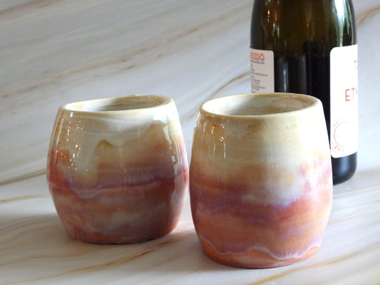 Sip Set // Handmade Pottery Tumblers for Wine or Whatever