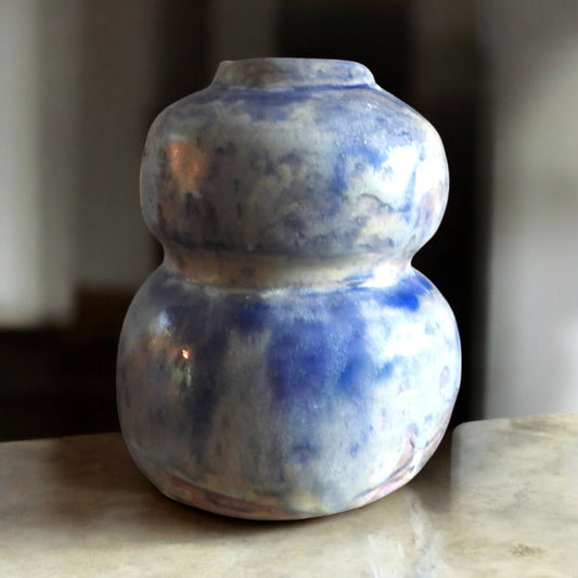 Starlit Vase // Handmade Ceramic Vase // Blue Pottery Vase - 23 Pots