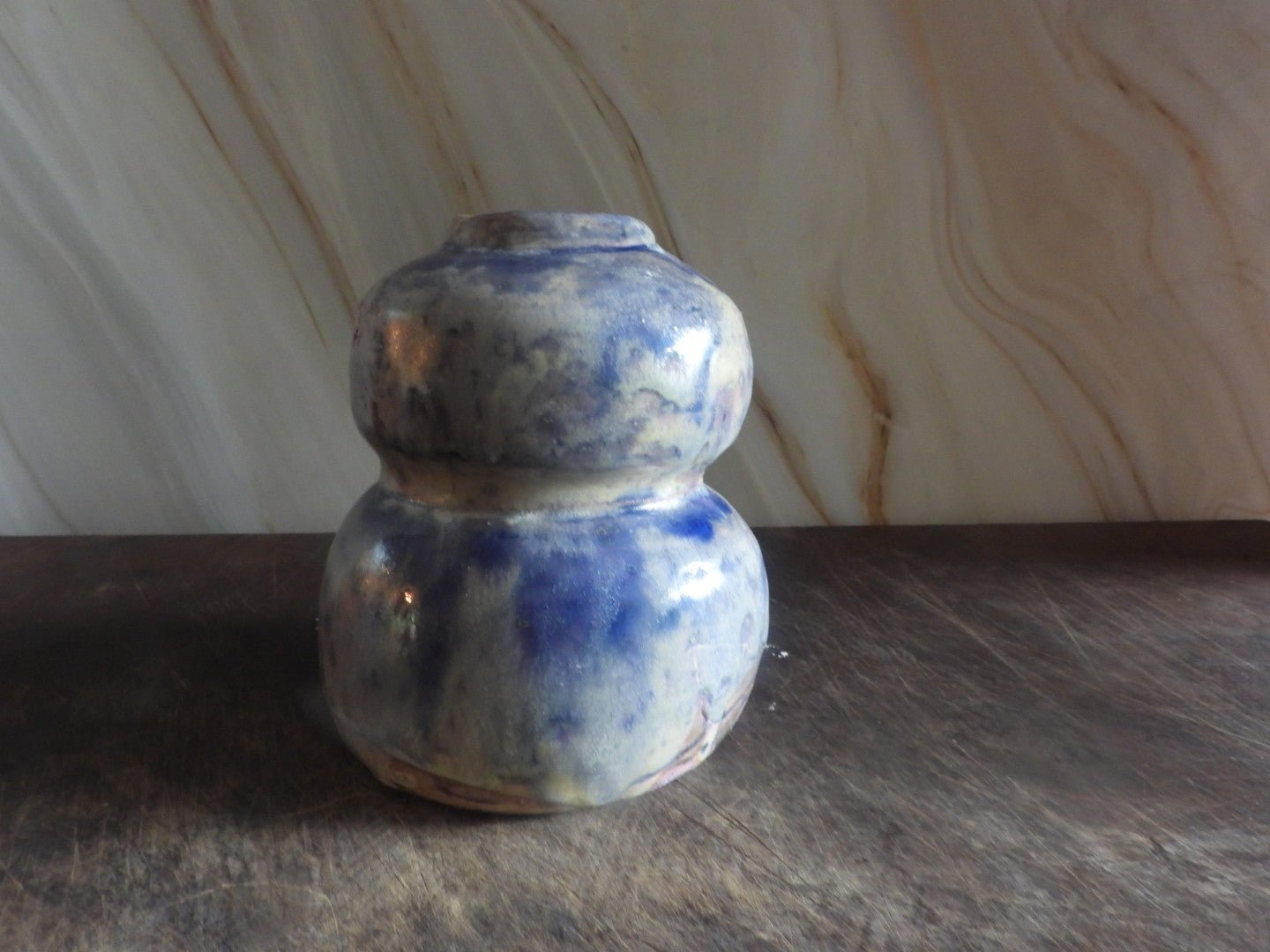 Starlit Vase // Handmade Ceramic Vase // Blue Pottery Vase - 23 Pots