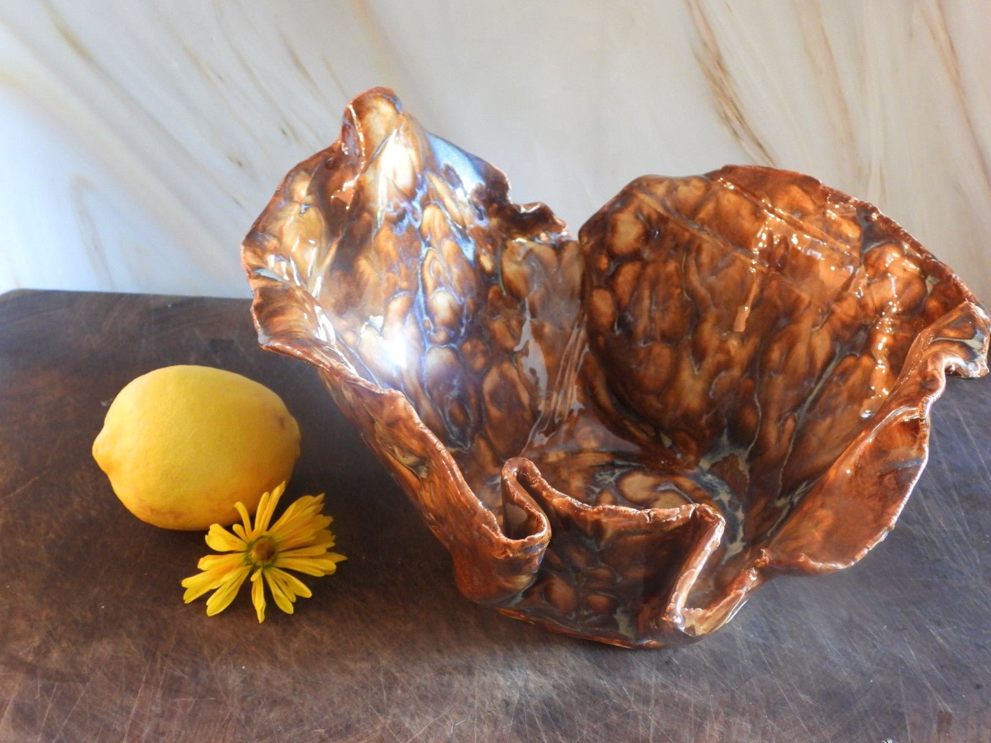 The Diva Dish // Dramatic Sculptural Bowl // Handmade Ceramic Art - 23 Pots