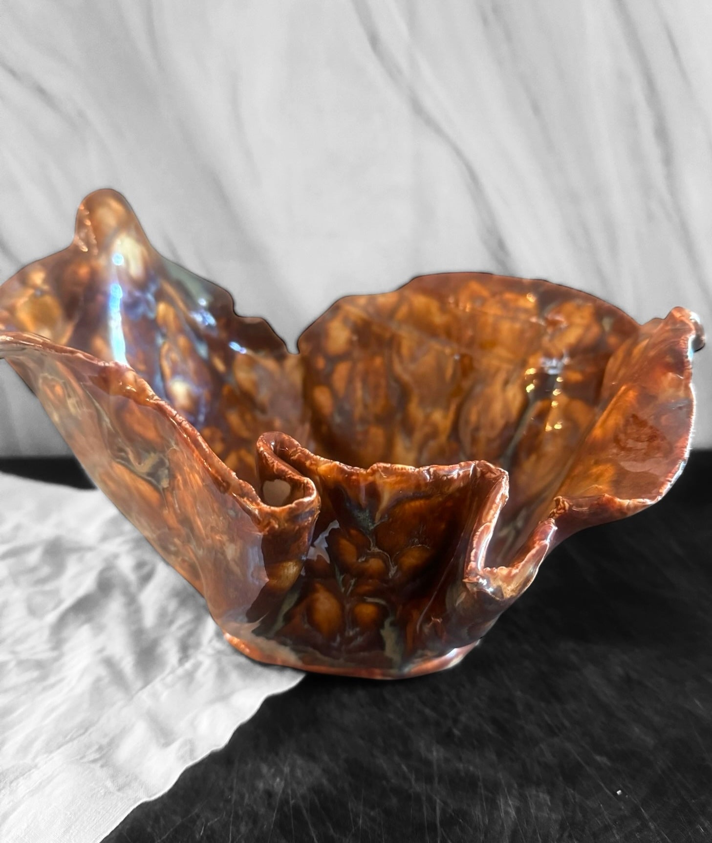 The Diva Dish // Dramatic Sculptural Bowl // Handmade Ceramic Art - 23 Pots