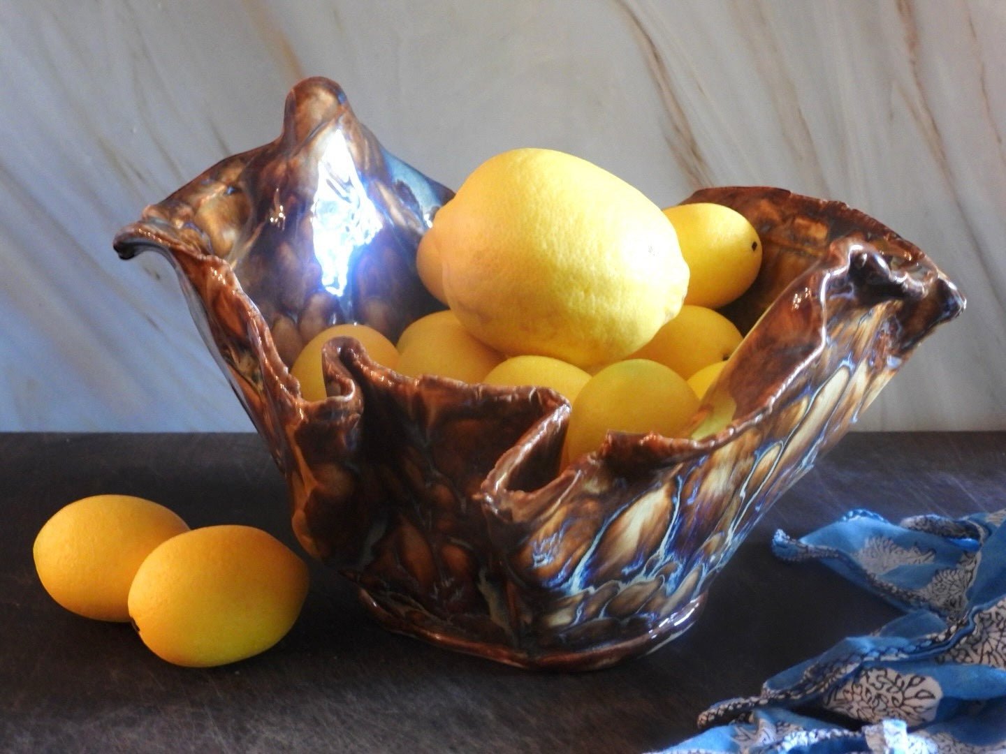 The Diva Dish // Dramatic Sculptural Bowl // Handmade Ceramic Art - 23 Pots