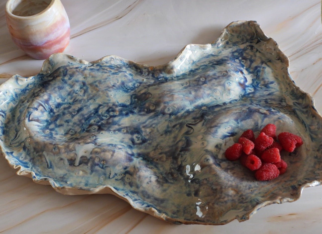 The Party Ready Set // Wavy Ceramic Serving Set