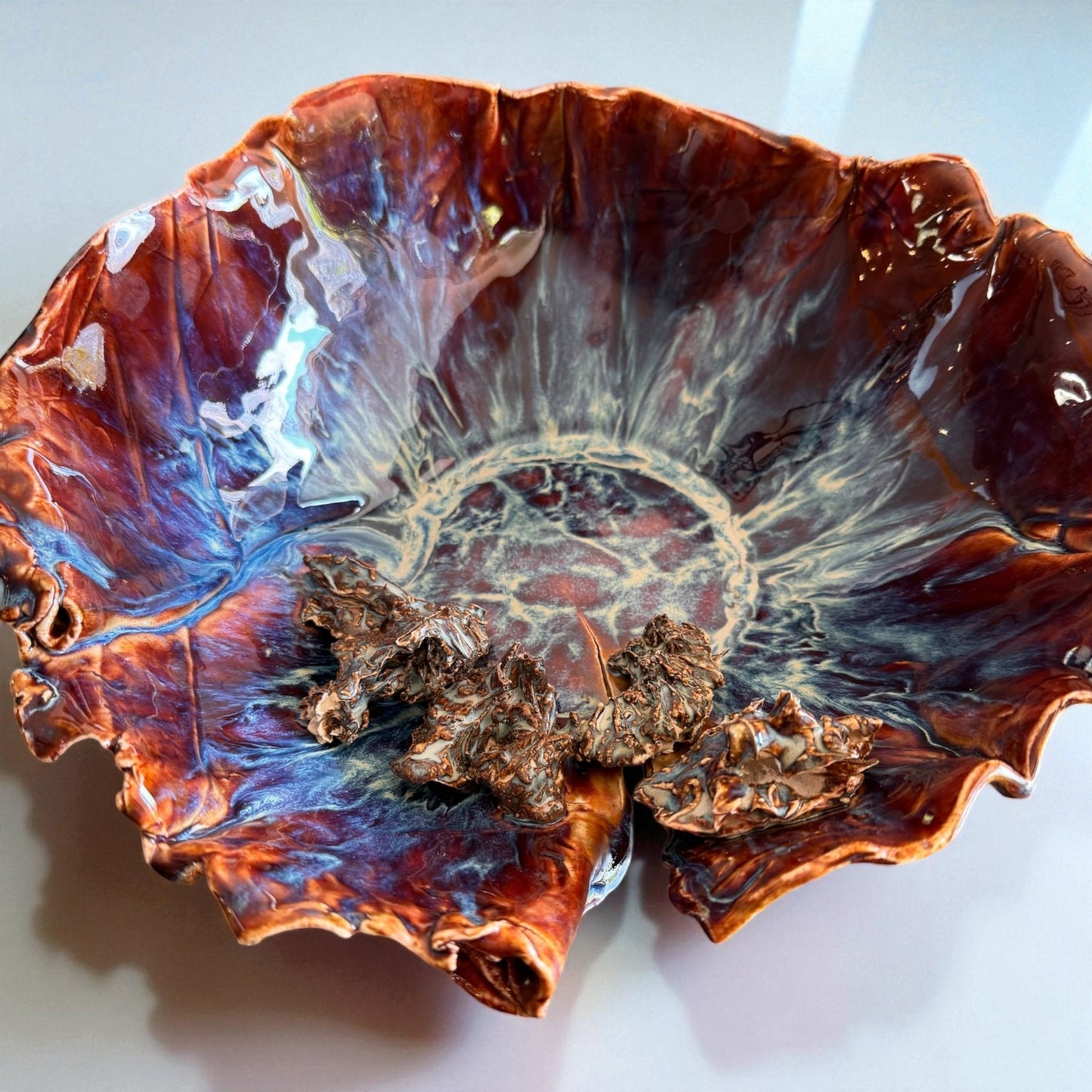Bloom After Fire // Decorative Handmade Bowl - 23 Pots