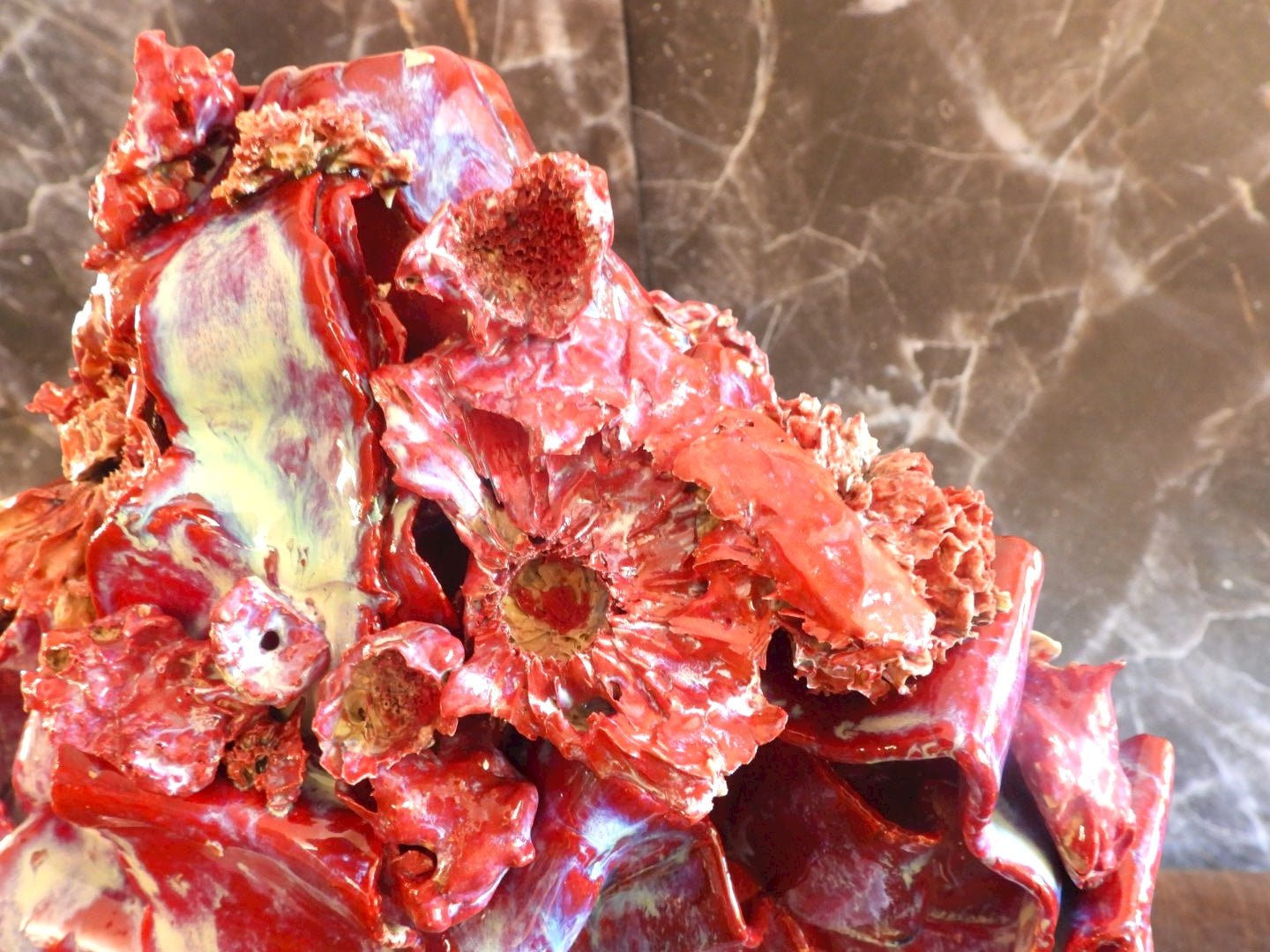 Burnt Offerings Roses Sculptural Vase // Unique Ceramic Art - 23 Pots