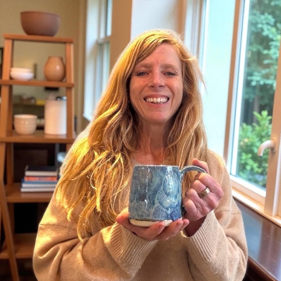 Extra Large Mug //Blue Moon Coffee Cup // 16 oz - 23 Pots