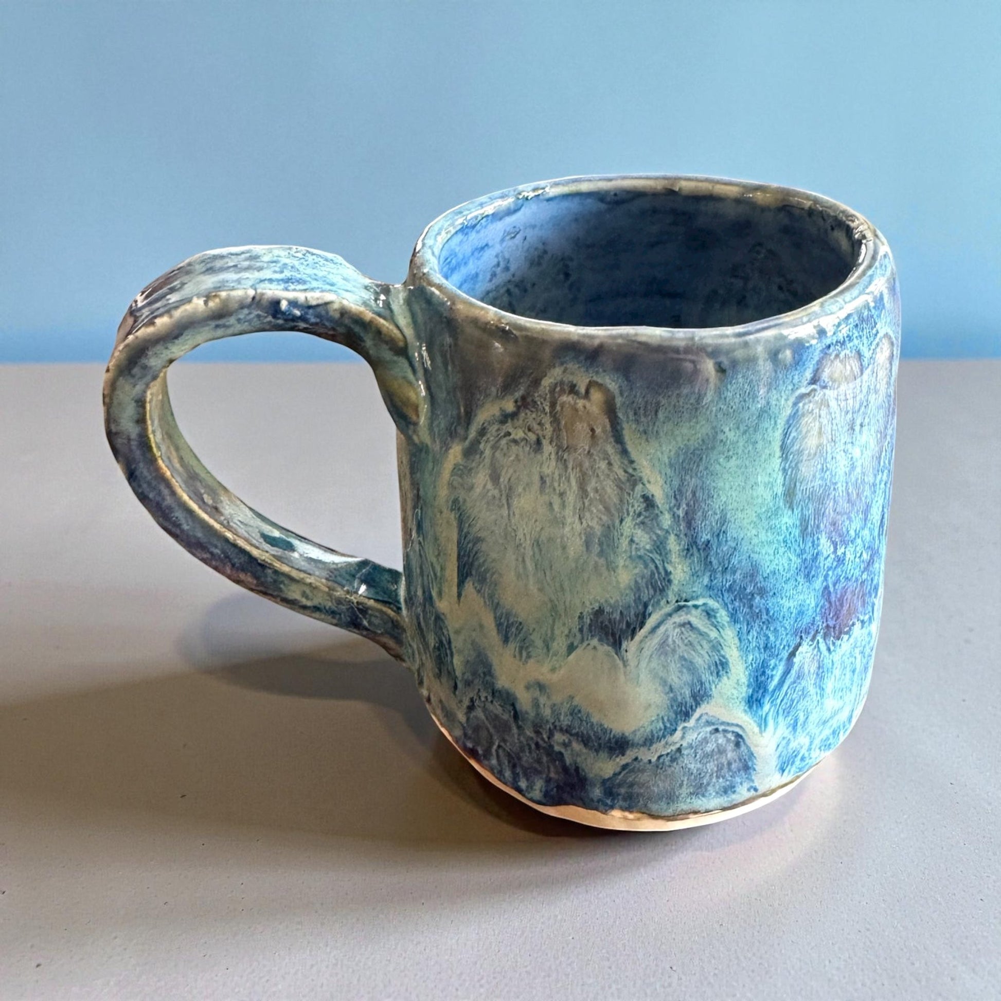 Extra Large Mug //Blue Moon Coffee Cup // 16 oz - 23 Pots