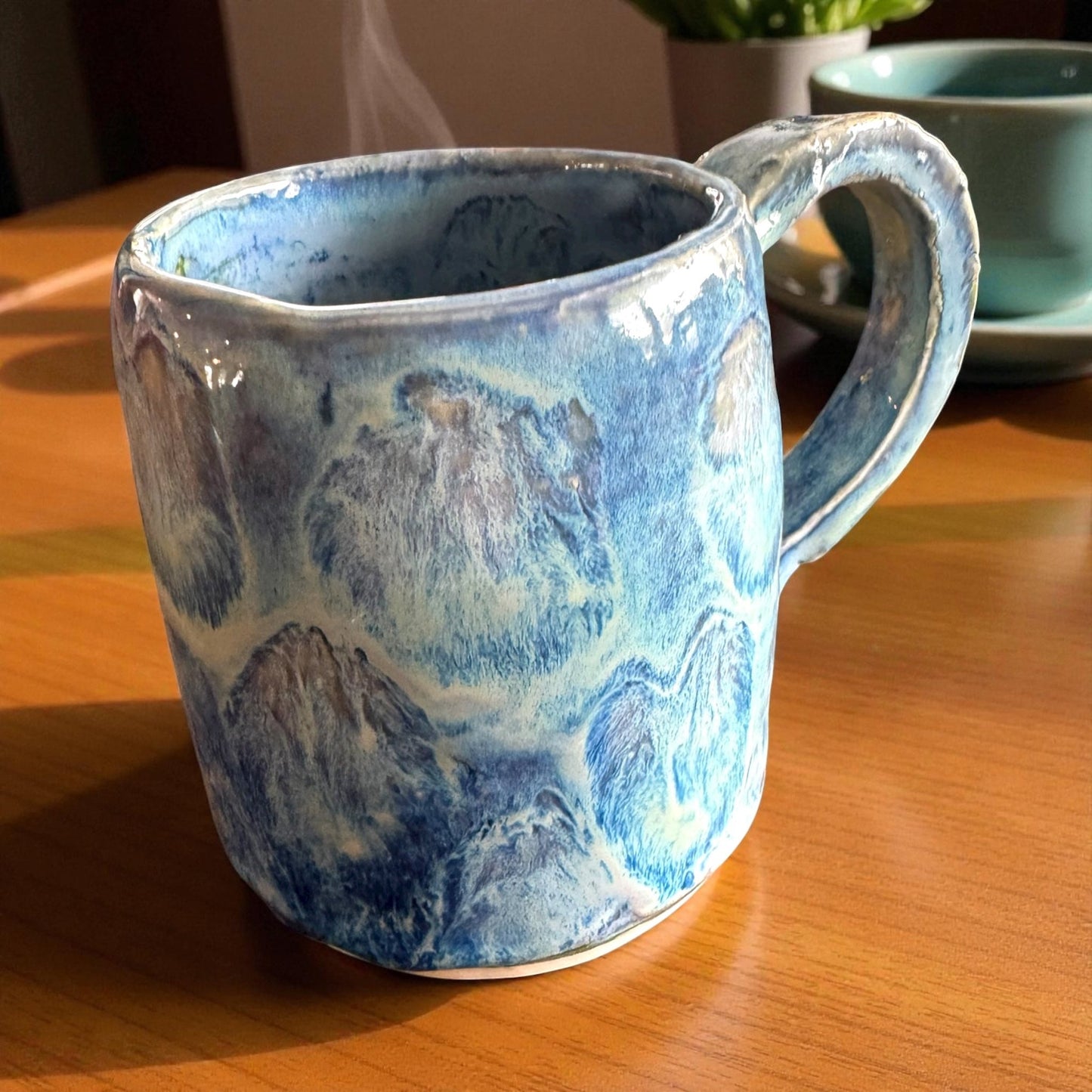 Extra Large Mug //Blue Moon Coffee Cup // 16 oz - 23 Pots