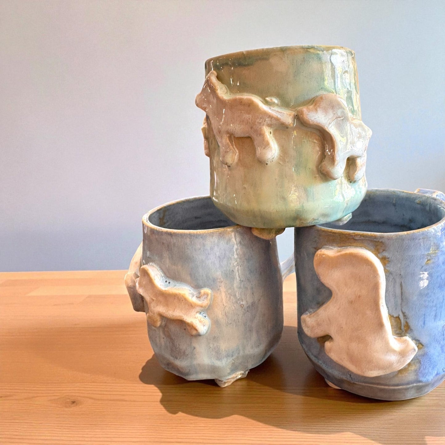 Handmade Animal Mugs // Pet Shop Mug Series - 23 Pots