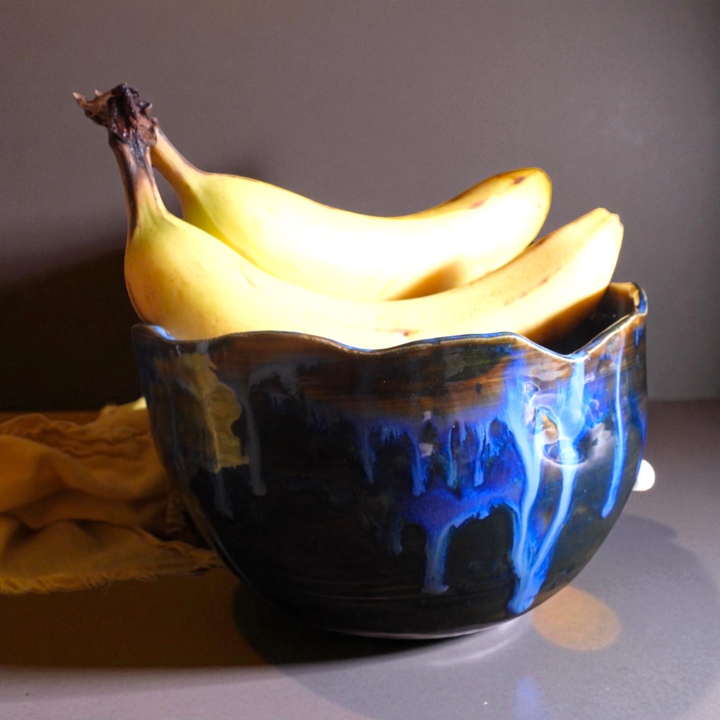 Midnight Drips Bowl - 23 Pots