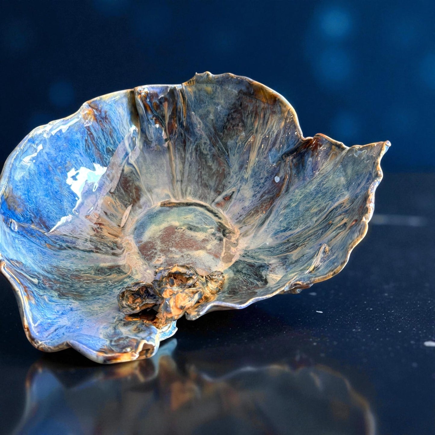 Ocean Blooms // Handmade Decorative Bowl - 23 Pots