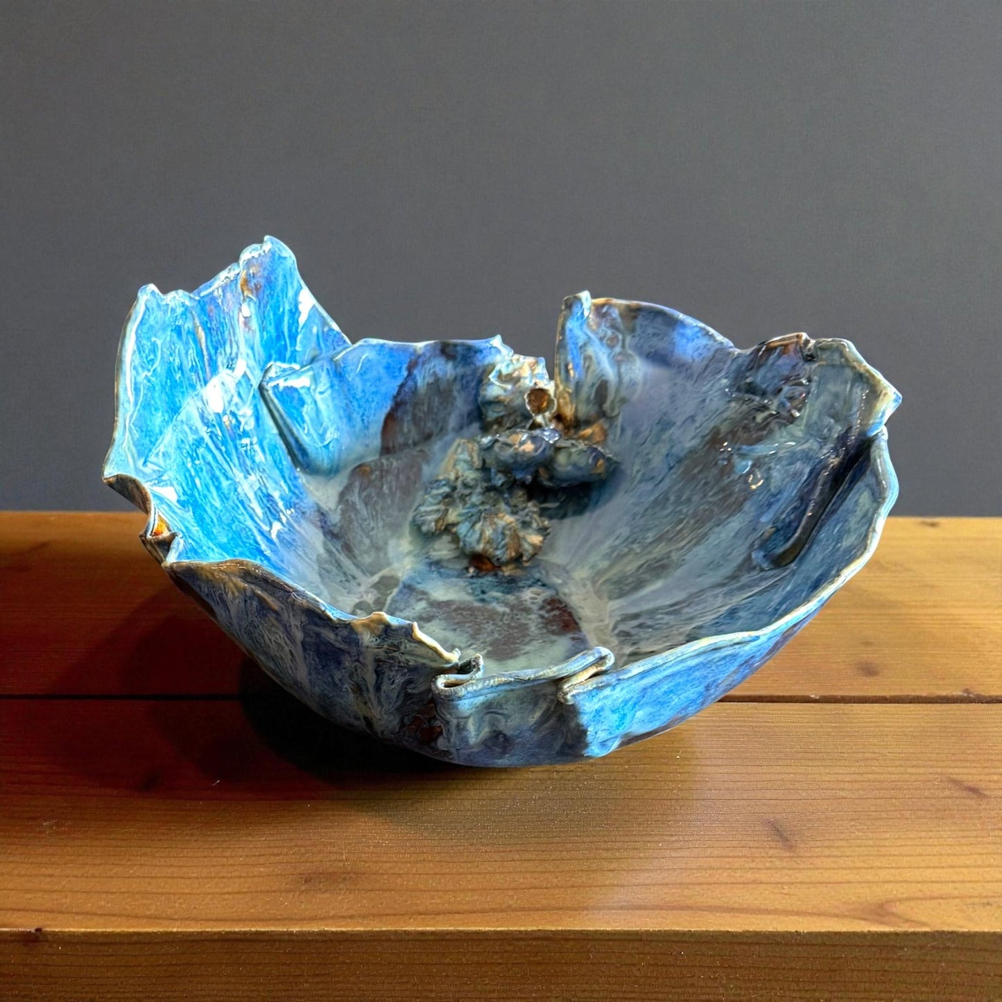 Ocean Blooms // Handmade Decorative Bowl - 23 Pots