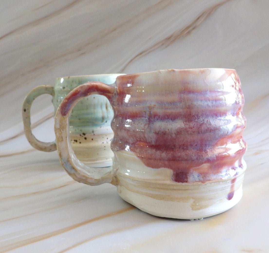 Strawberry Cream // Extra Large Handmade Mug - 23 Pots